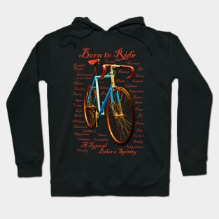 Cool Tees Cyclist Spirit Bike Hoodie